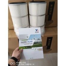 固安亞興除塵濾芯選用進口聚酯覆膜無紡布